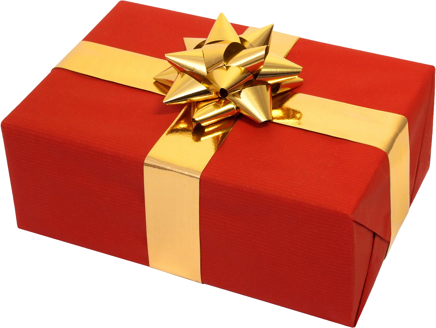 PNG File Name: Gold Gift Plus