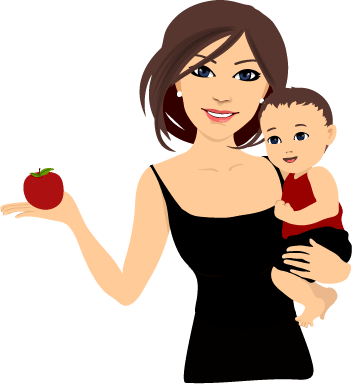 How To Keep Mom Healthy - Girl And Mom, Transparent background PNG HD thumbnail