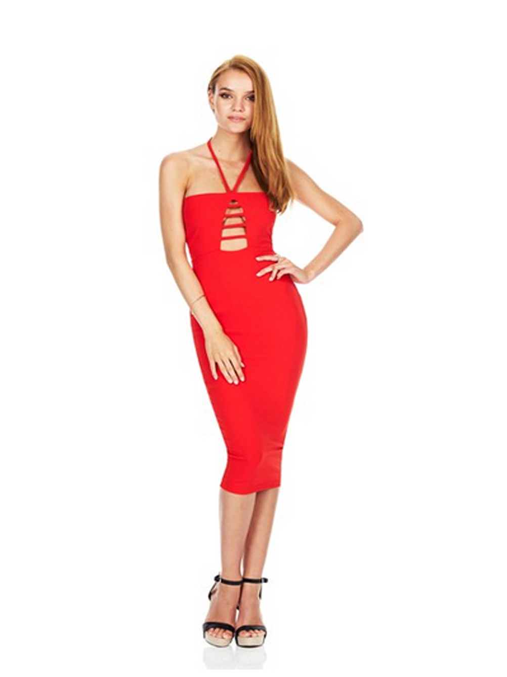 Girl In Summer Clothes Png - Strappy Hollow Out Bodycon Pencil Dress Women Sexy Party Club 2016 Summer Girl Dress 2016 New Style Summer Dress In Dresses From Womenu0027S Clothing Hdpng.com , Transparent background PNG HD thumbnail