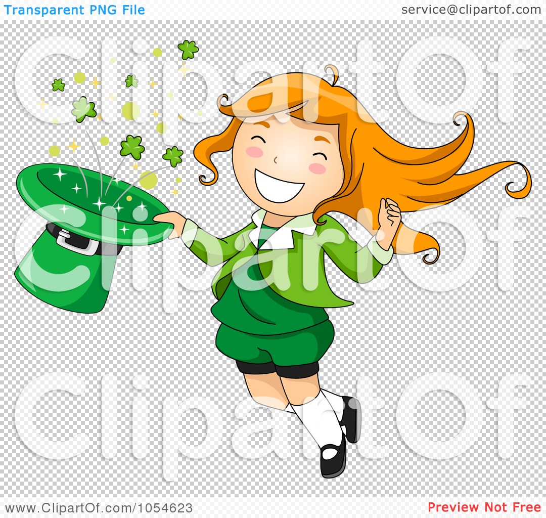 Png File Has A Transparent Background. - Girl Leprechaun, Transparent background PNG HD thumbnail