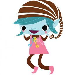 Girl - Girl Scout Brownie Elf, Transparent background PNG HD thumbnail