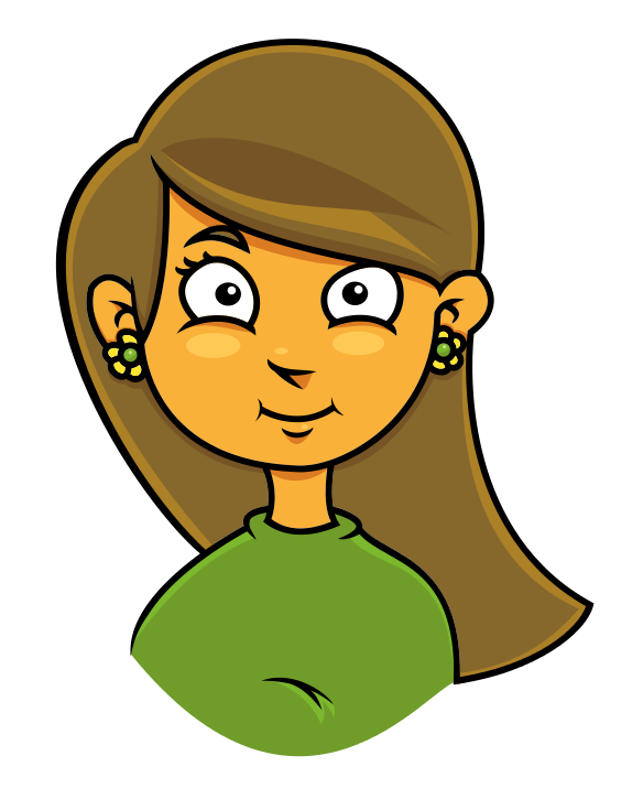 Serious Girl Face Clipart #1 - Girl Serious, Transparent background PNG HD thumbnail