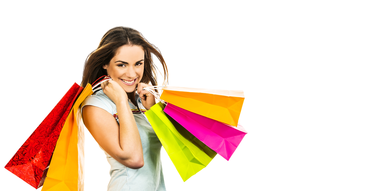 Girl With Shopping Bags Png Hdpng.com 1280 - Girl With Shopping Bags, Transparent background PNG HD thumbnail