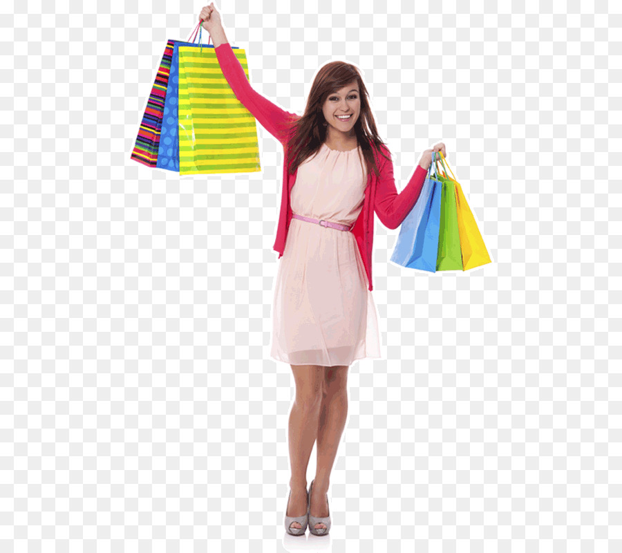 Shopping Bags U0026 Trolleys Woman   Girl Fashion - Girl With Shopping Bags, Transparent background PNG HD thumbnail