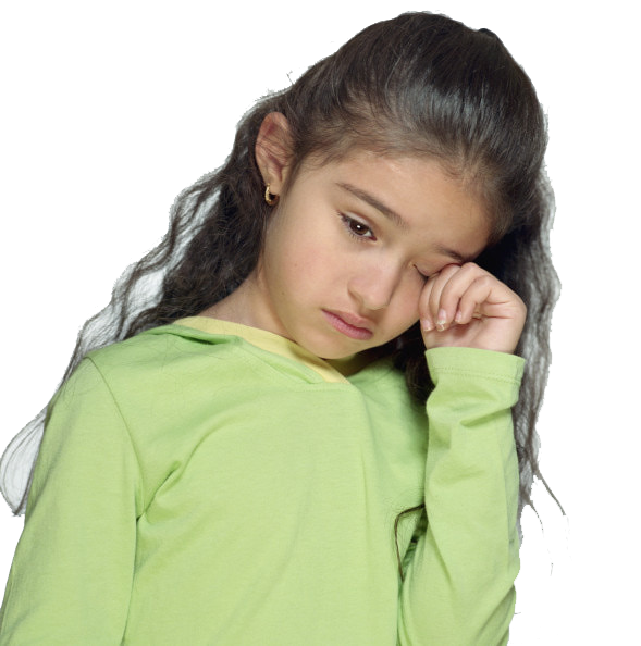Sad Little Girl Png Image - Girl With Ten Plates, Transparent background PNG HD thumbnail