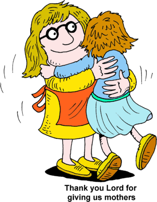 Thanks For Moms Clip Art - Give A Hug, Transparent background PNG HD thumbnail