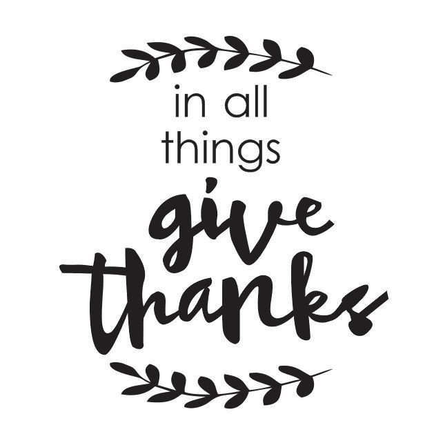 Thanksgiving Stencil**in All Things Give Thanks**for Signs Canvas Fabric Crafts | Canvas Fabric, Stenciling And Thanksgiving - Give Thanks Black And White, Transparent background PNG HD thumbnail