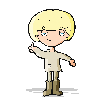 Cartoon Boy In Poor Clothing Giving Thumbs Up Symbol | Clipart - Giving To The Poor, Transparent background PNG HD thumbnail