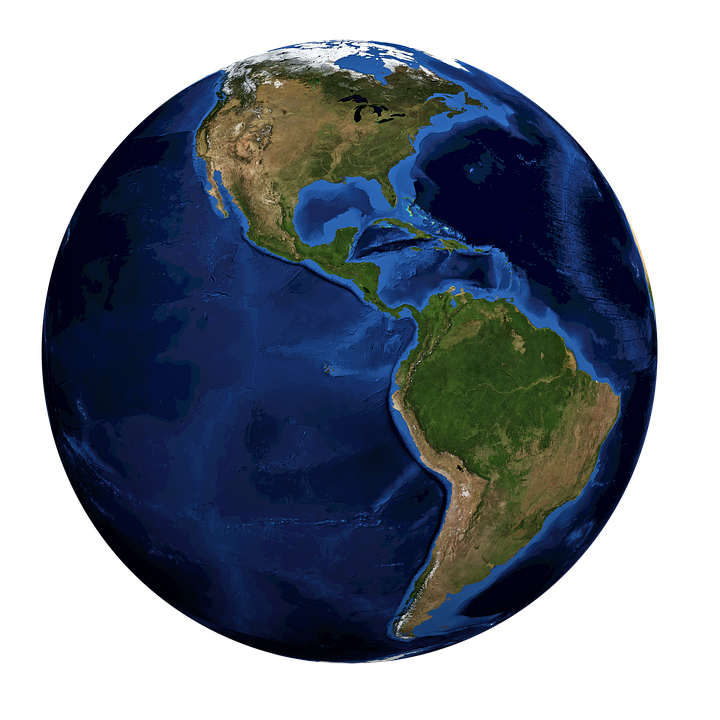 Globe World Earth Planet Earth Globe Blue Sphere - Globe, Transparent background PNG HD thumbnail