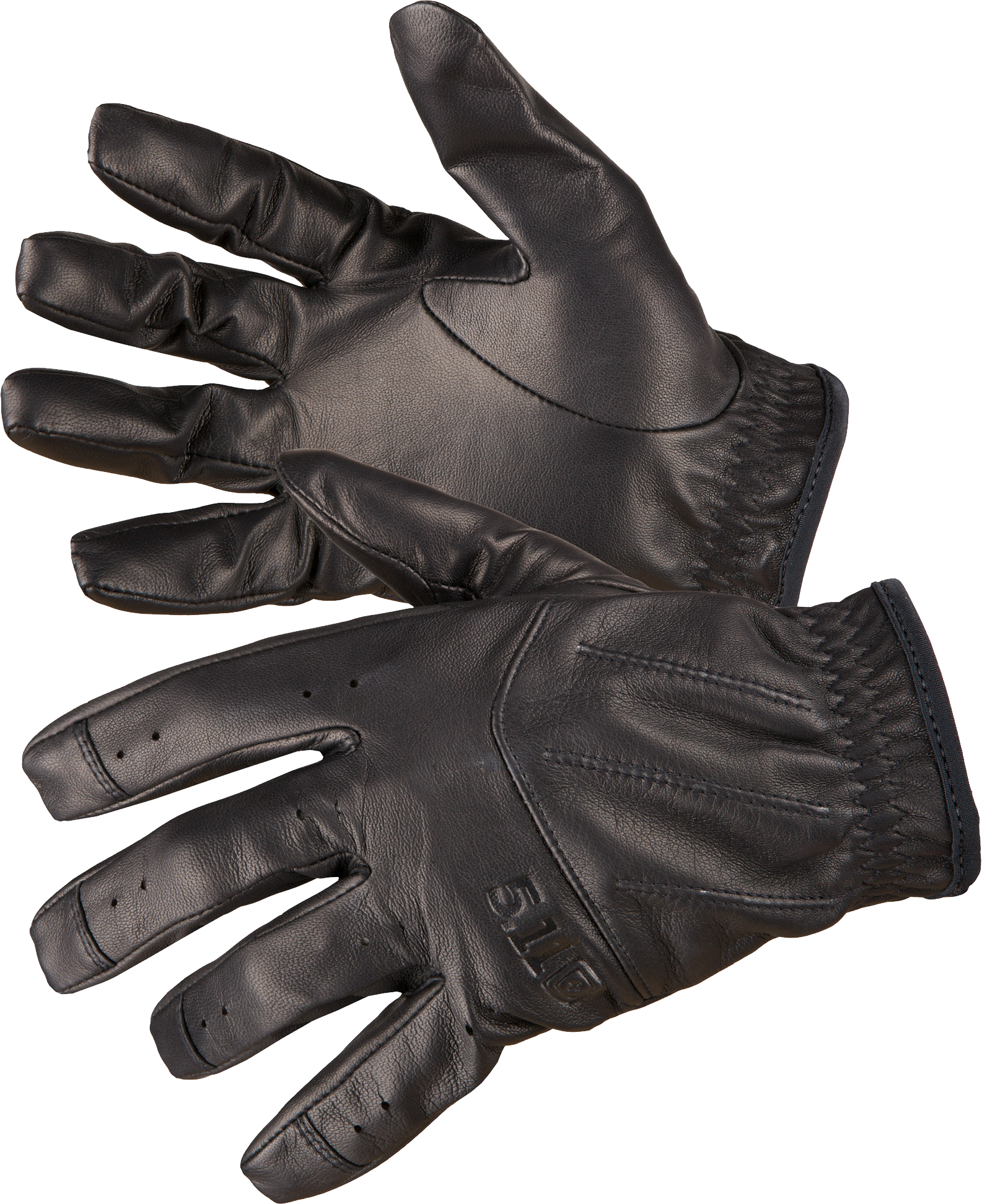 Black Leather Gloves Png Image - Gloves, Transparent background PNG HD thumbnail