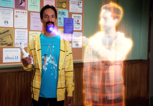 The End Of Evil Abed - Goatee Evil, Transparent background PNG HD thumbnail