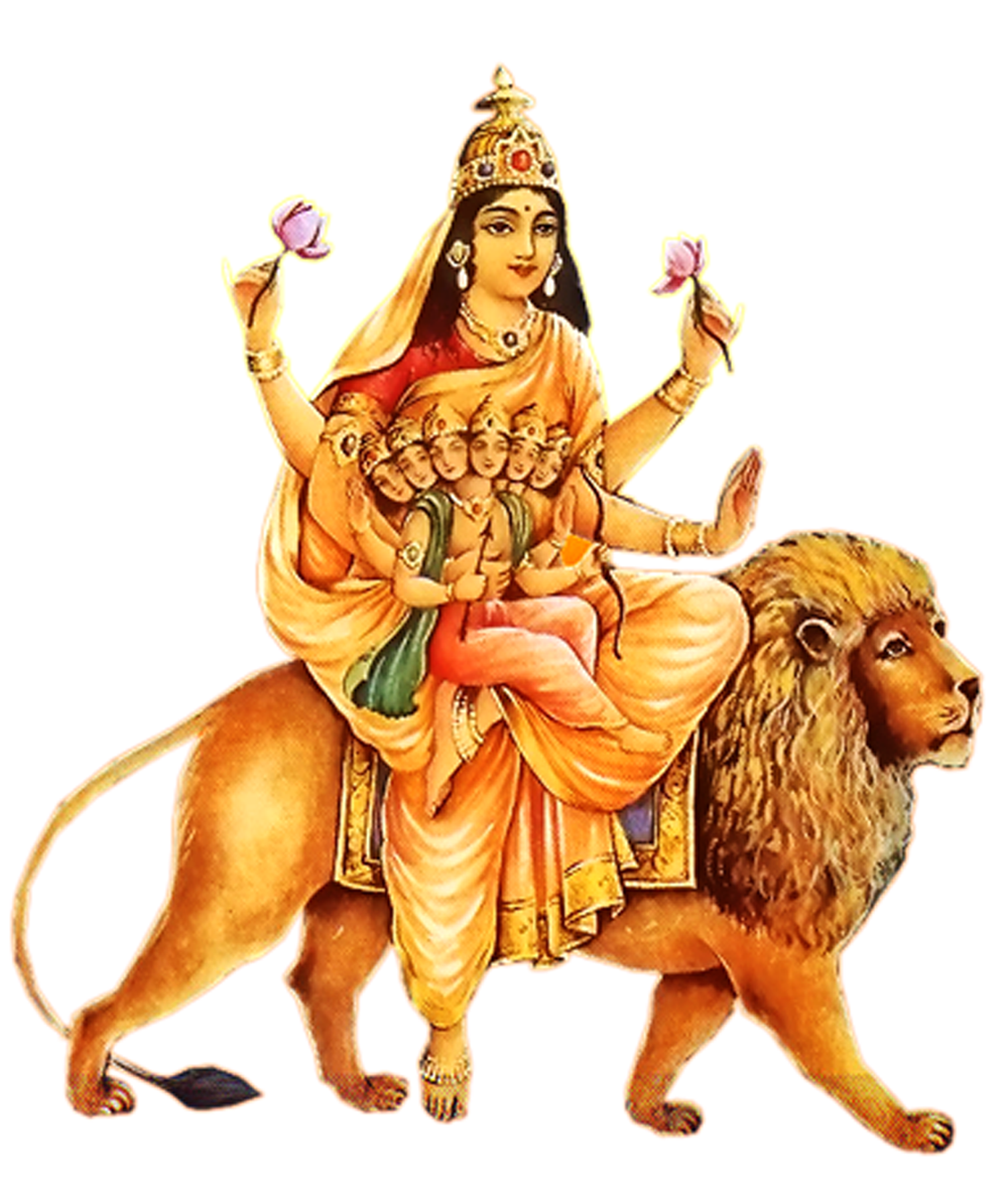 Goddess Durga Maa Png PNG Ima