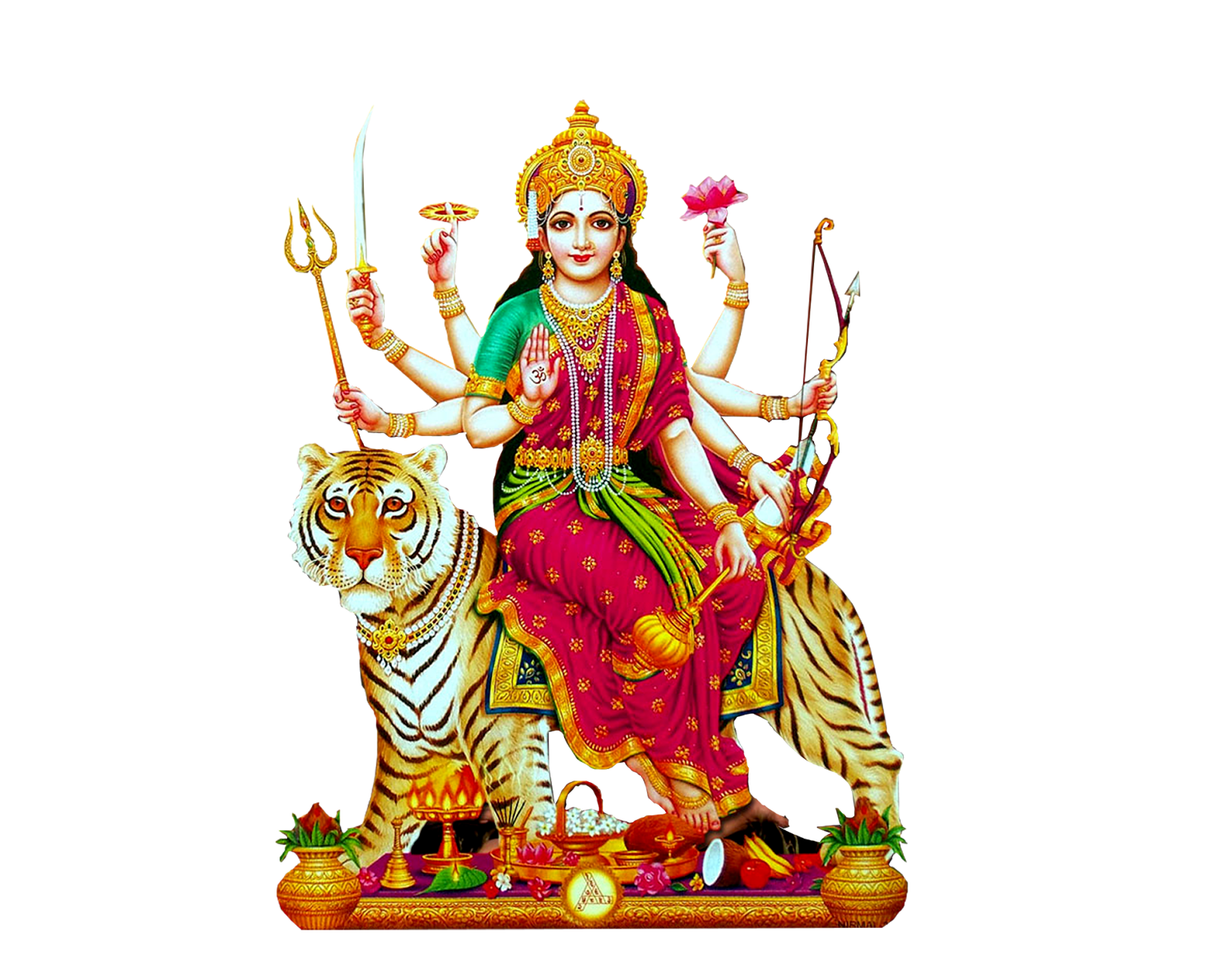 Indian God And Goddess Vector Png Wallpapes For Free Goddess Durga Matha 1080P Images For Free - Goddess, Transparent background PNG HD thumbnail
