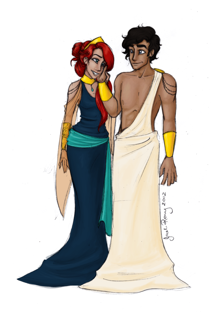 Greek God and Goddess: Zeus and Hera by JadeAriel  , Gods And Goddesses PNG - Free PNG