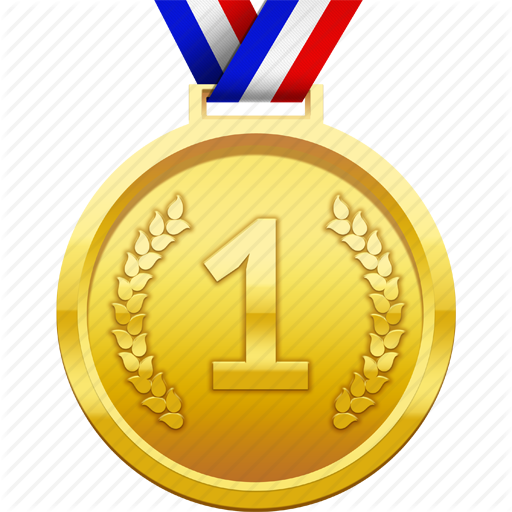 Award, First Place, Gold, Medal, Prize, Winner Icon - Gold Award, Transparent background PNG HD thumbnail