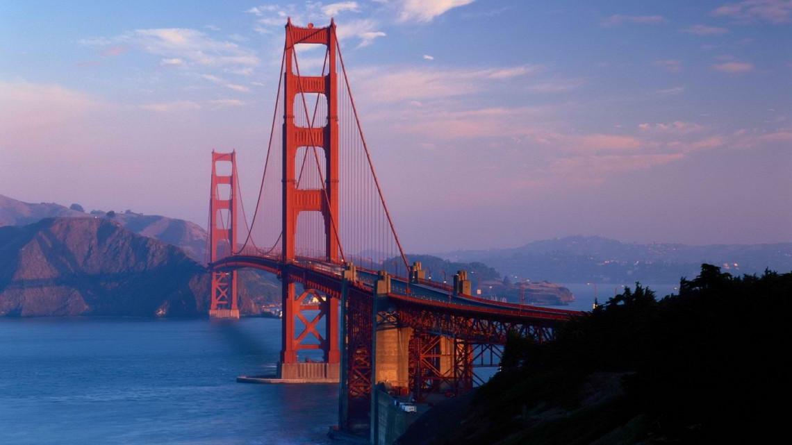 Golden Gate Bridge - Golden Gate Bridge, Transparent background PNG HD thumbnail