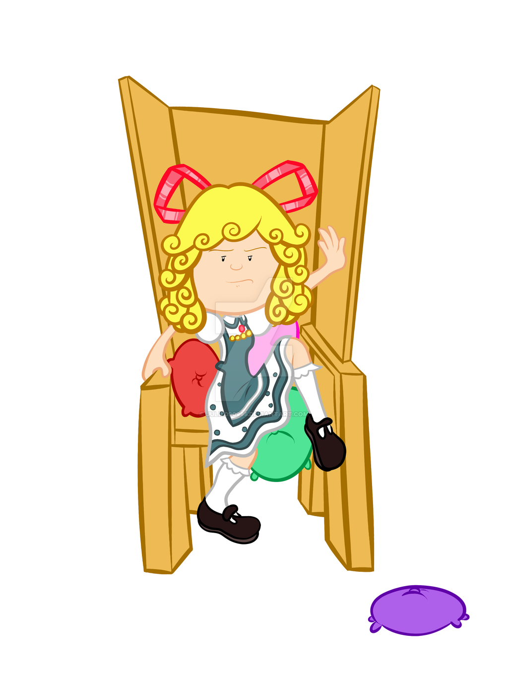 Goldilocks And Her Chair By Julie090995 Goldilocks And Her Chair By Julie090995 - Goldilocks And The Three Bears, Transparent background PNG HD thumbnail