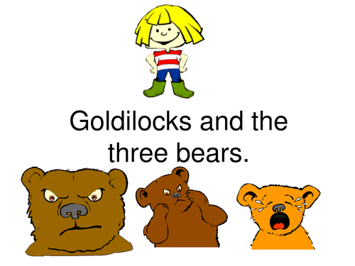 Goldilocks And The Three Bears Powerpoint By Ilovegiraffes   Teaching Resources   Tes - Goldilocks And The Three Bears, Transparent background PNG HD thumbnail