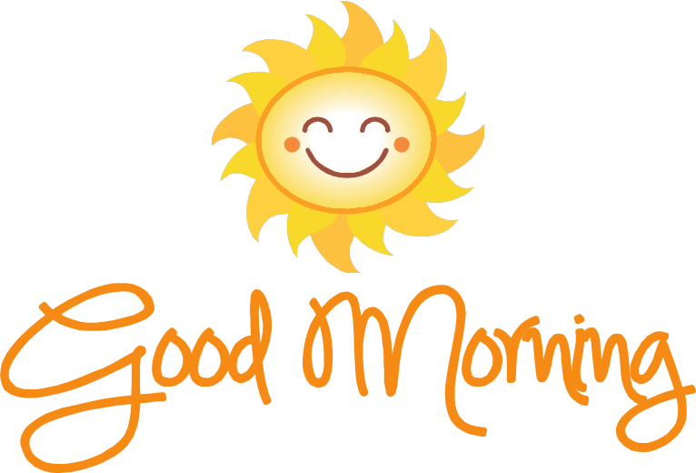 Good Morning PNG Transparent Picture, Good Morning PNG - Free PNG