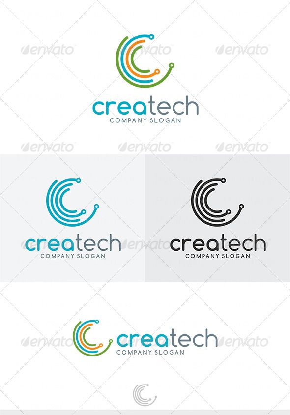 Good Technology Logo Vector Png - Crea Tech Logo, Transparent background PNG HD thumbnail