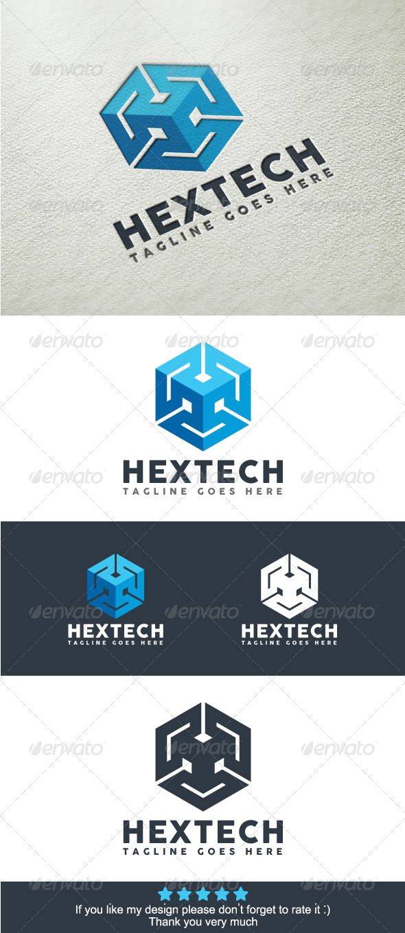 Good Technology Logo Vector Png - Hexa Technology Logo Template, Transparent background PNG HD thumbnail
