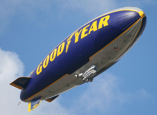 Goodyear Blimp image Welcome 