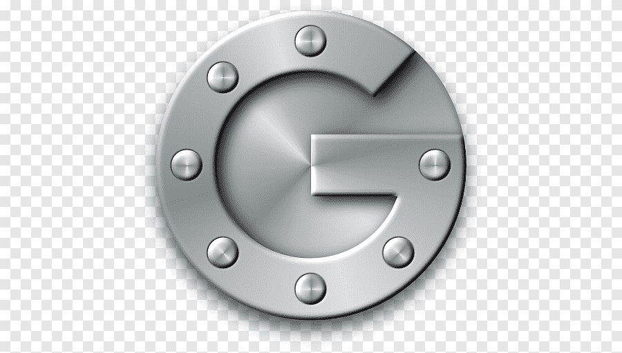 Silver Google Logo, Wheel Metal Material Rim, Google Authenticator Pluspng.com  - Google Authenticator, Transparent background PNG HD thumbnail