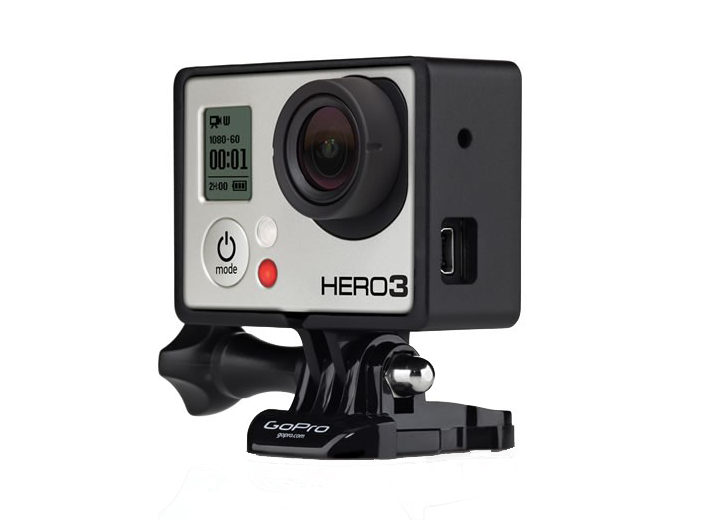 Gopro Hero 3 Camera Png - Gopro, Transparent background PNG HD thumbnail