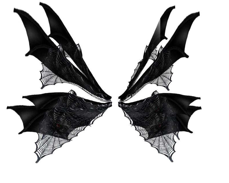 Gothic Fae Wings By Dyingbeauty Stock Hdpng.com  - Gothic, Transparent background PNG HD thumbnail