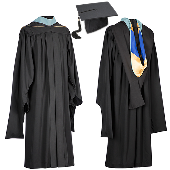 Jostens Masters Gown Package - Graduation Gown, Transparent background PNG HD thumbnail