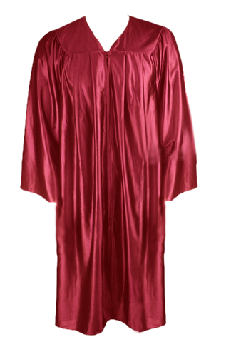 Maroon Graduation Gown - Graduation Gown, Transparent background PNG HD thumbnail