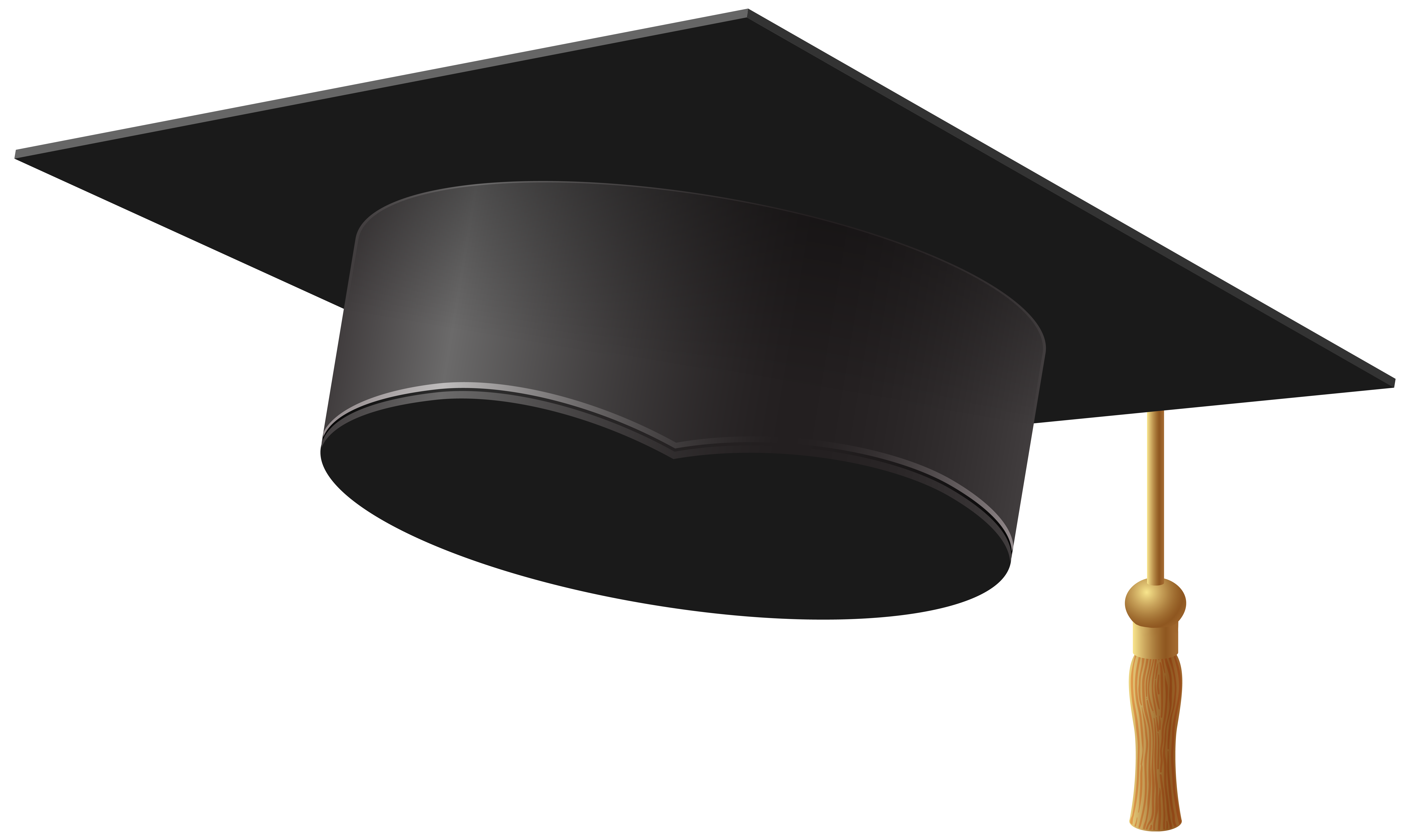 Degree Hat Transparent - Graduation Hat, Transparent background PNG HD thumbnail