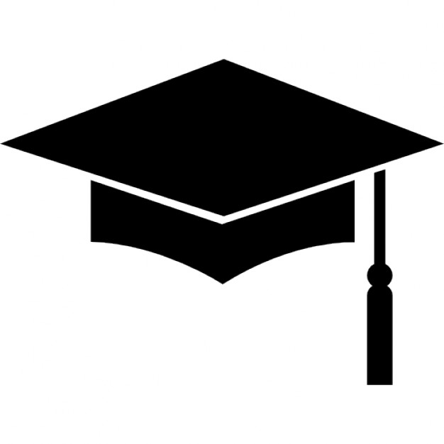 Graduation Cap Variant Free Icon - Graduation Hat, Transparent background PNG HD thumbnail