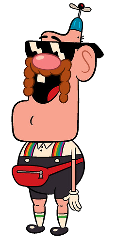 Transparent Uncle Grandpa With Sunglasses.png - Grandpa, Transparent background PNG HD thumbnail