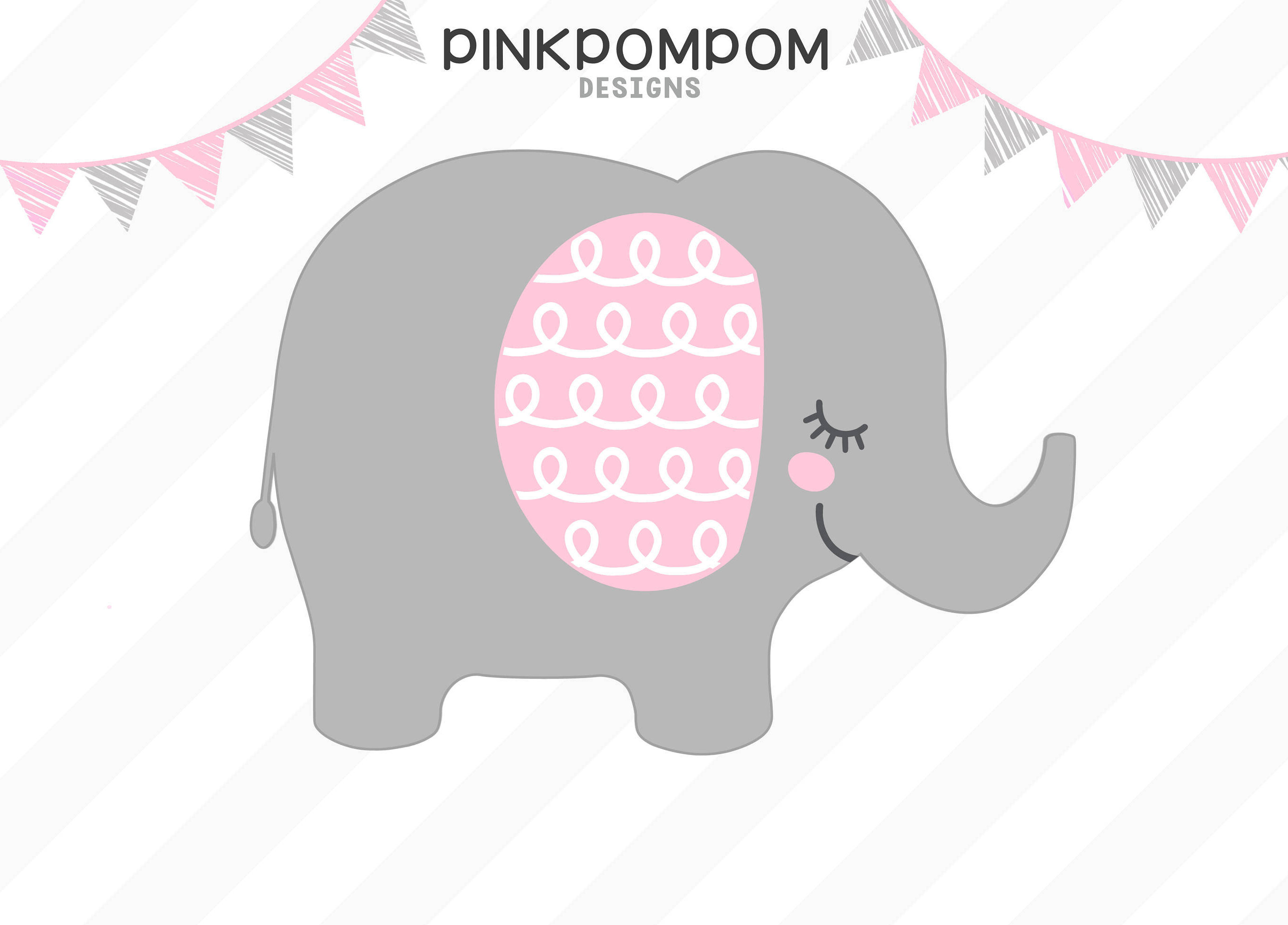 This Is A Digital File - Gray Baby Elephant, Transparent background PNG HD thumbnail
