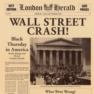 The Crash Wall Street Crash.png - Great Depression, Transparent background PNG HD thumbnail