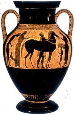 Going Gree... With.html - Greek Urn, Transparent background PNG HD thumbnail