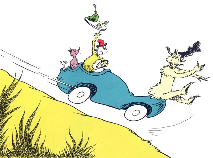 Green Eggs And Ham   In A Car Racing Across The Hills. - Green Eggs And Ham, Transparent background PNG HD thumbnail