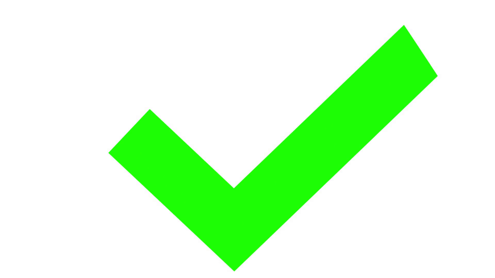 Green Tick PNG File - Green T
