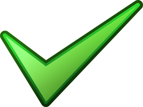 Green Tick PNG Photo