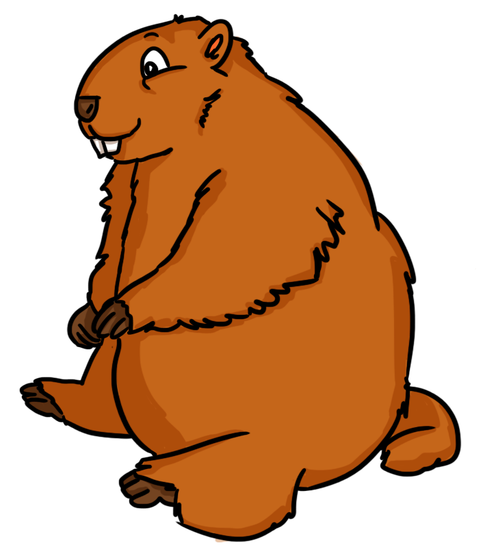 Free Groundhog Day Cliparts - Groundhog, Transparent background PNG HD thumbnail