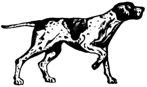 Free Black And White Dog Clipart - Group Of Dogs Black And White, Transparent background PNG HD thumbnail