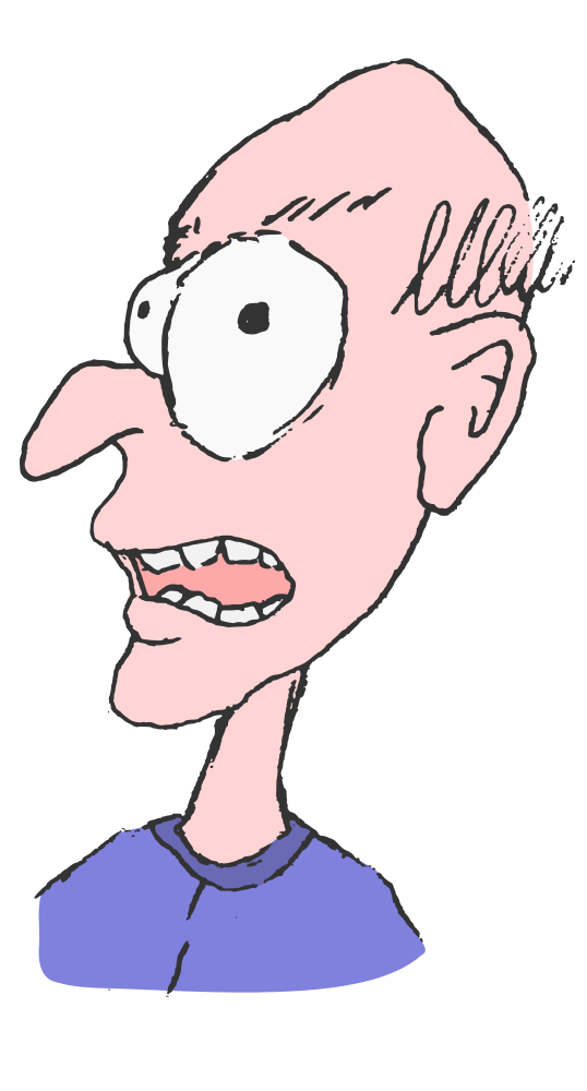 Grumpy Old Man Cartoon - Grumpy Old Man, Transparent background PNG HD thumbnail