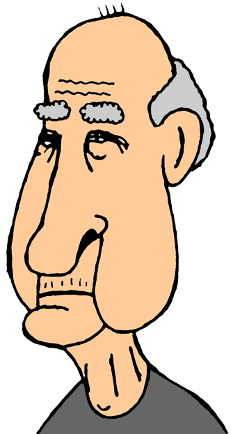 Old Man Clip Art Old Men Clipart 3 - Grumpy Old Man, Transparent background PNG HD thumbnail