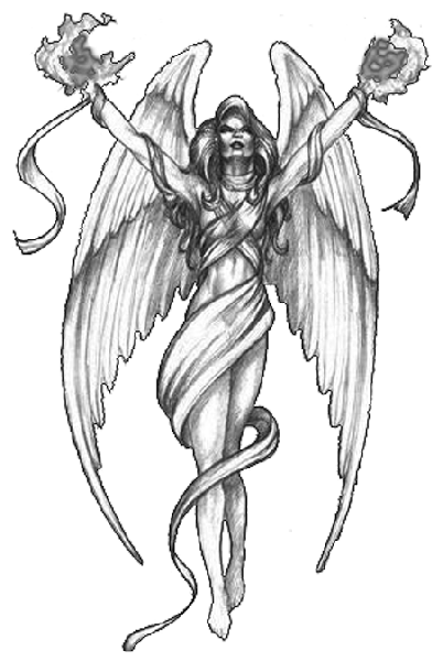 Download Angel Tattoos Png Images Transparent Gallery. Advertisement   Angel Tattoos Png - Guardian Angel, Transparent background PNG HD thumbnail