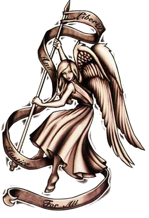 Guardian Angel Tattoo Designs  High Quality Photos And Flash Designs Of Guardian Angel Design Tattoos - Angel Tattoos, Transparent background PNG HD thumbnail