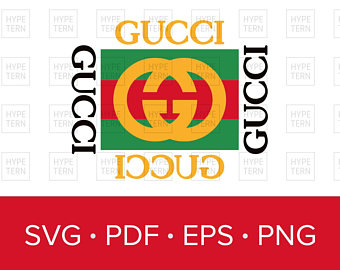 Gucci Vintage Inspired Logo Vector Art, Svg Pdf Eps Png Format Download - Gucci Eps, Transparent background PNG HD thumbnail