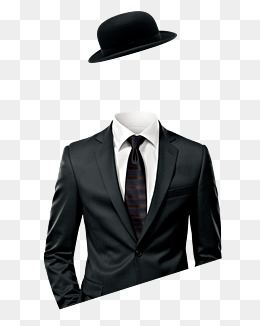 Man Wearing A Suit, Black Hat, Topper, Suit Png And Psd - Guy In A Suit, Transparent background PNG HD thumbnail