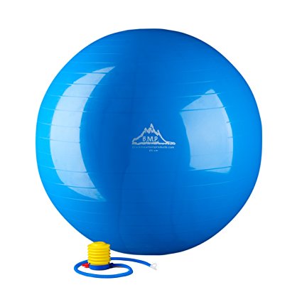 Amazon Pluspng.com : Black Mountain 2000Lbs Static Strength Exercise Stability Ball With Pump : Sports U0026 Outdoors - Gym Ball, Transparent background PNG HD thumbnail