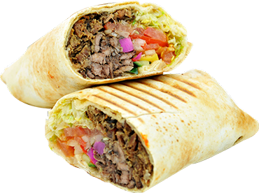 The Outside Of The Meat Is Sliced Vertically In Thin, Crisp Shavings When Done. It Is Generally Served In An Oiled, Lightly Grilled Piece Of Pita, Hdpng.com  - Gyro, Transparent background PNG HD thumbnail